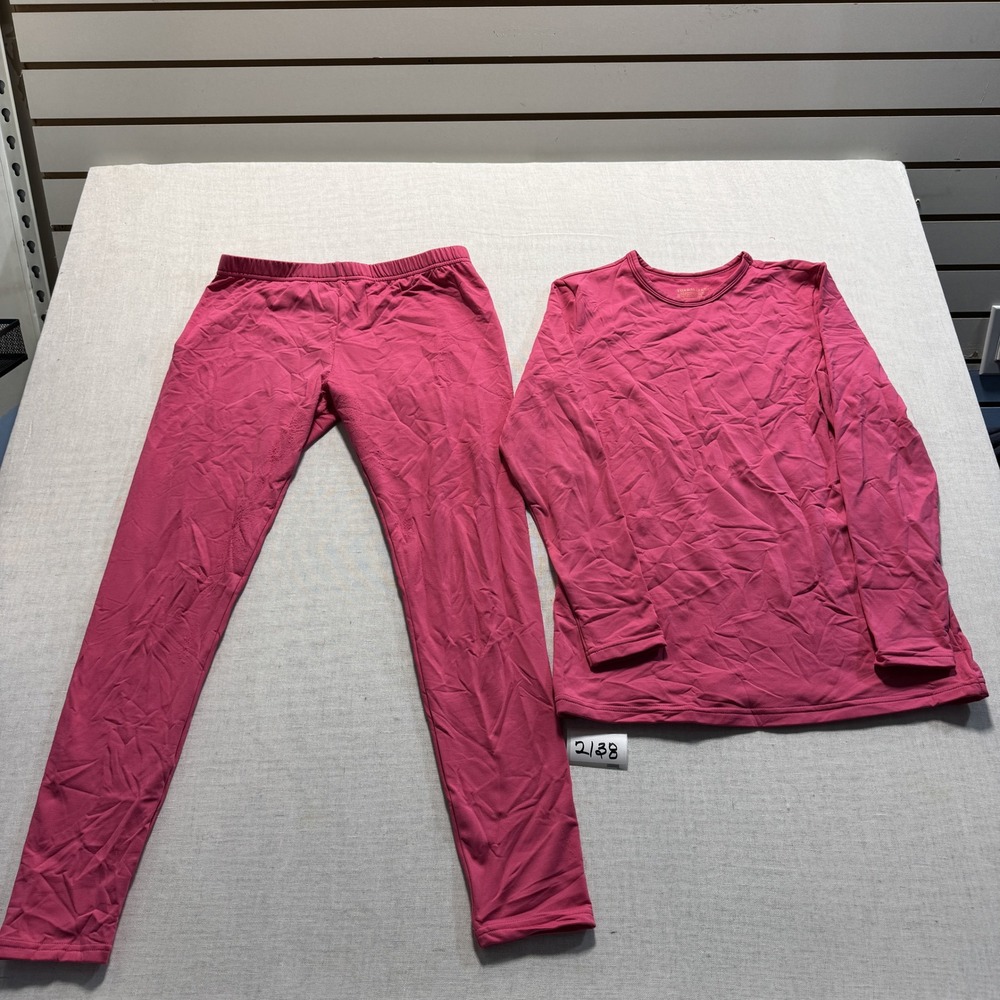 Thermajane Thermal Underwear Set Womens Medium Pink